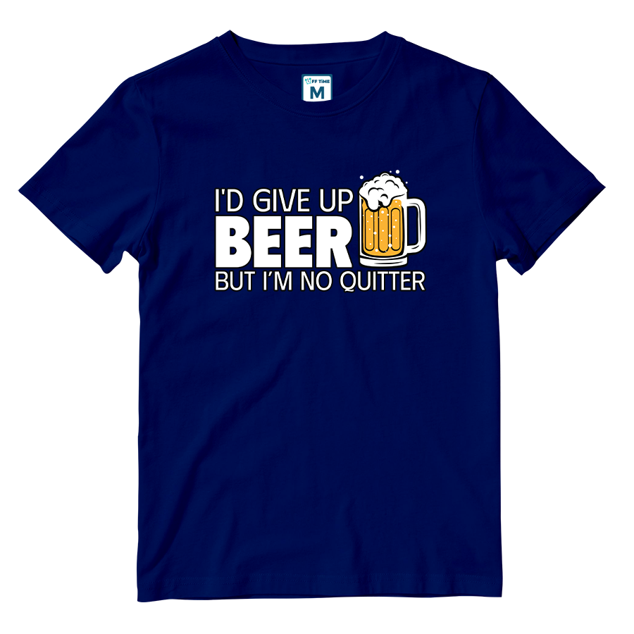 Cotton Shirt: No Quitter