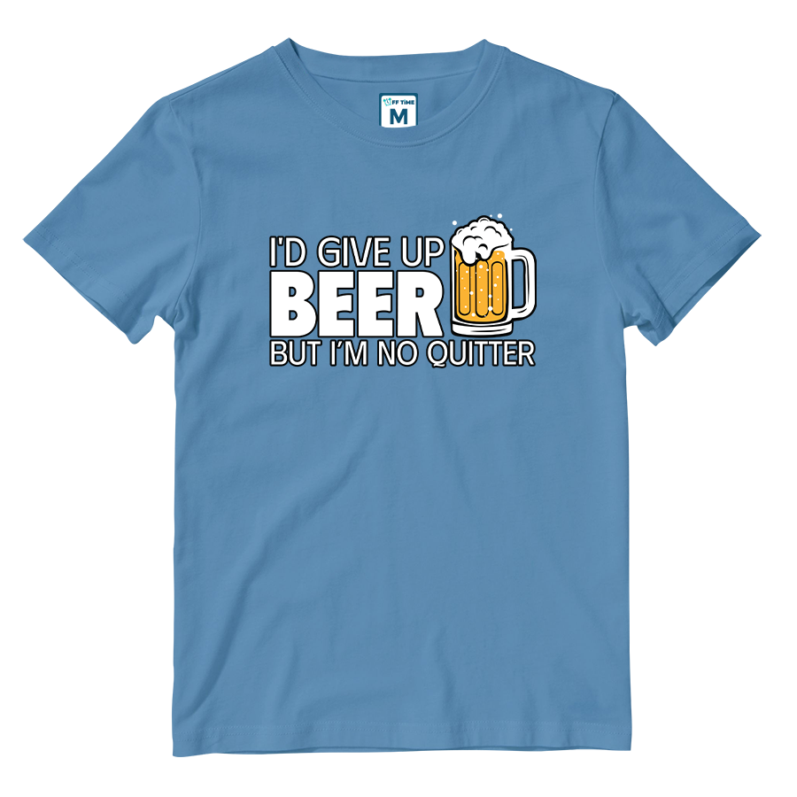 Cotton Shirt: No Quitter