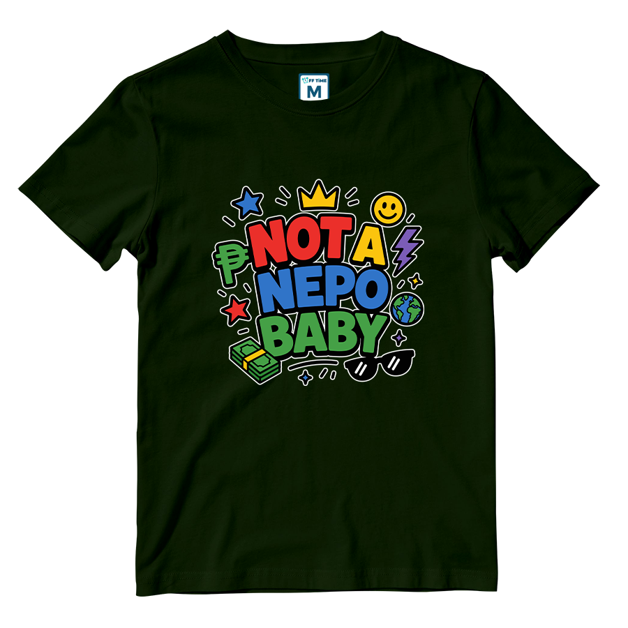 Cotton Shirt: Not Nepo Icons