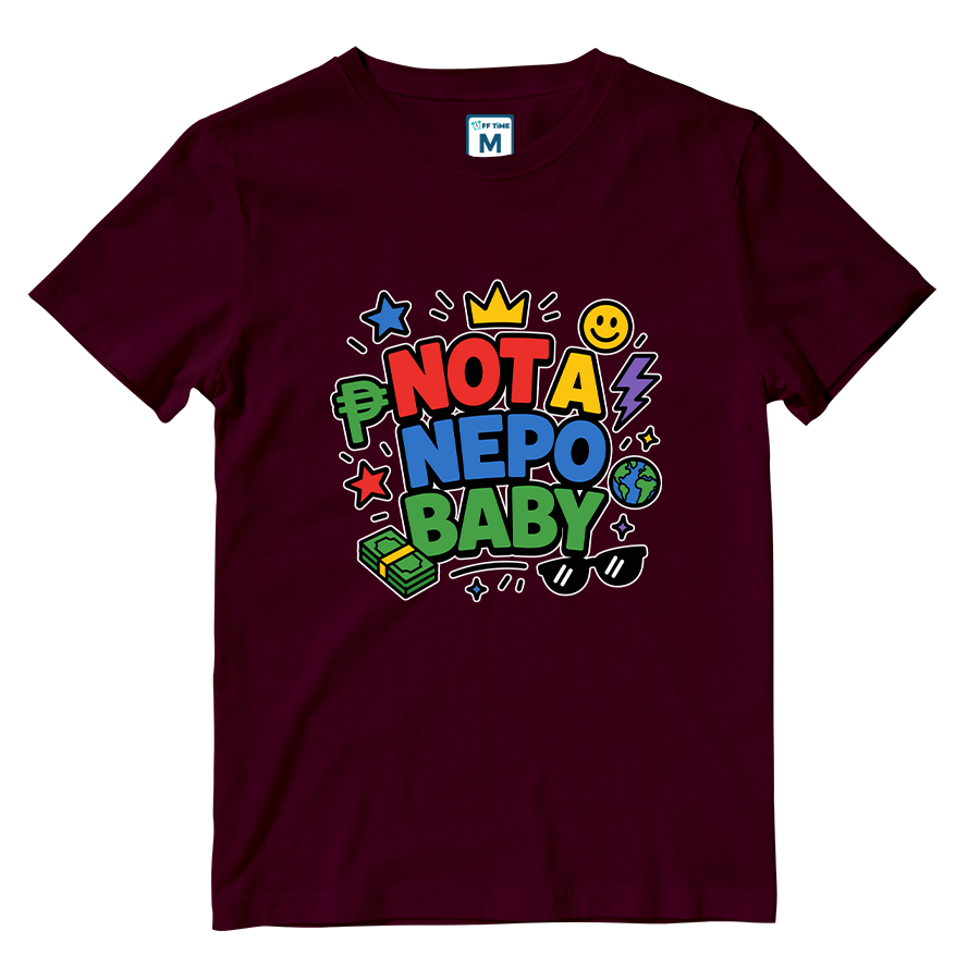 Cotton Shirt: Not Nepo Icons