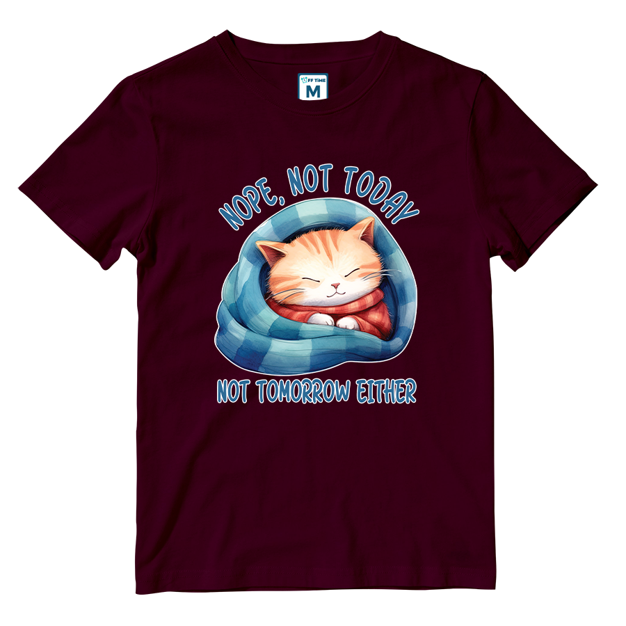 Cotton Shirt: Not Today