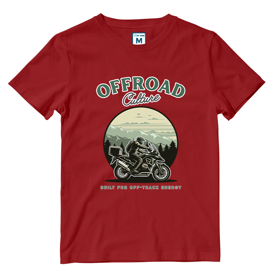 Cotton Shirt: OFFROAD CULTURE