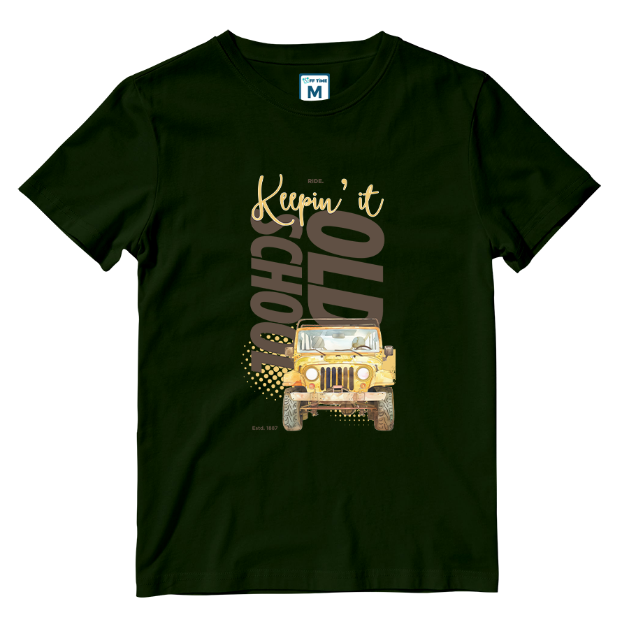 Cotton Shirt: OLD SCHOOL