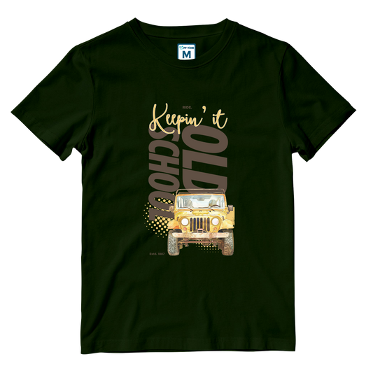 Cotton Shirt: OLD SCHOOL