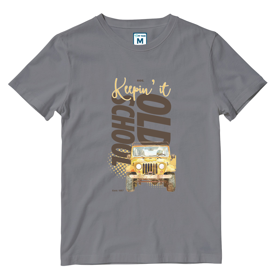 Cotton Shirt: OLD SCHOOL