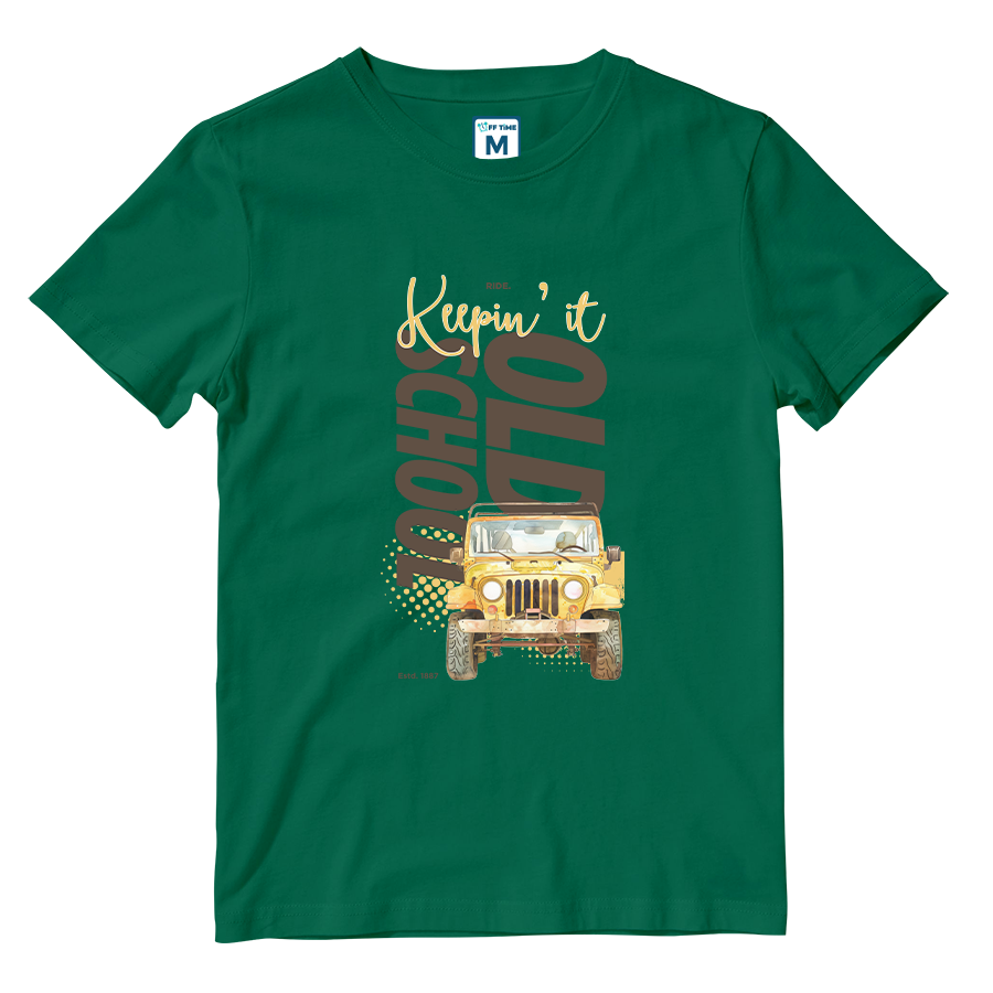 Cotton Shirt: OLD SCHOOL