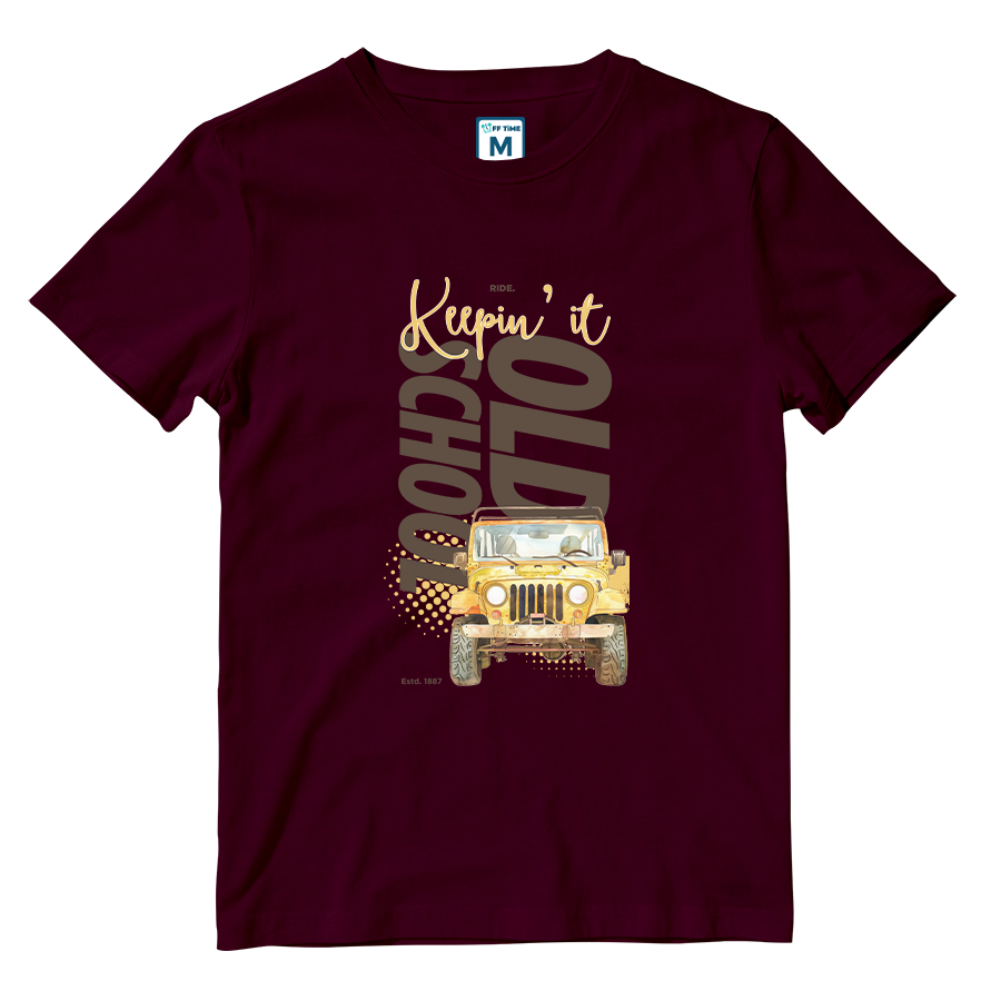 Cotton Shirt: OLD SCHOOL