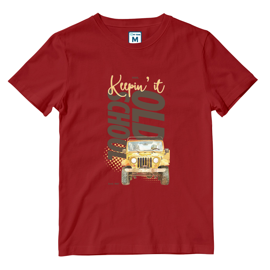 Cotton Shirt: OLD SCHOOL