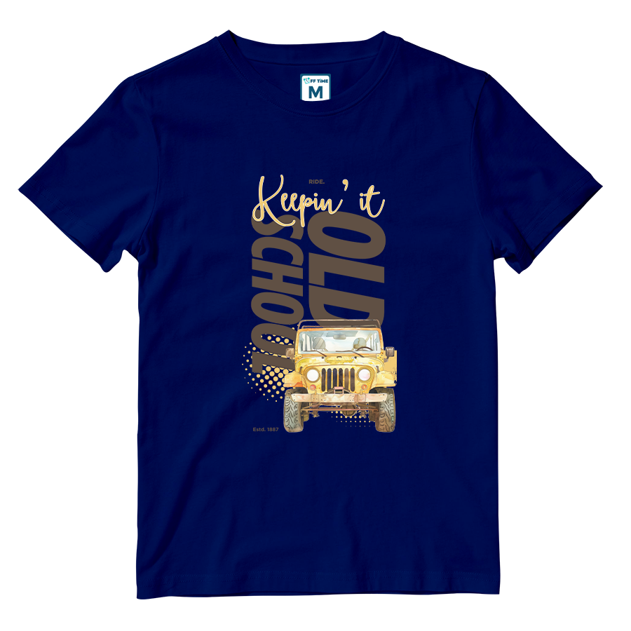 Cotton Shirt: OLD SCHOOL