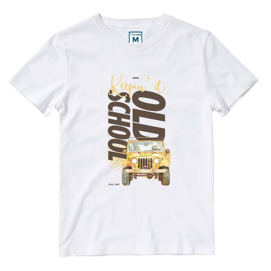 Cotton Shirt: OLD SCHOOL