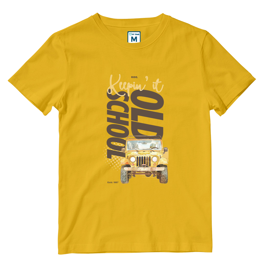 Cotton Shirt: OLD SCHOOL