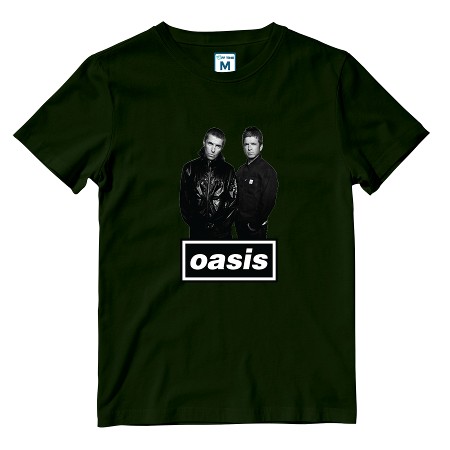 Cotton Shirt: Oasis Live 25 Band Photo