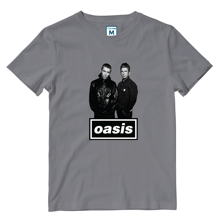 Cotton Shirt: Oasis Live 25 Band Photo