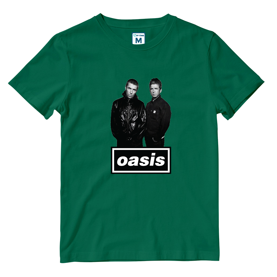 Cotton Shirt: Oasis Live 25 Band Photo