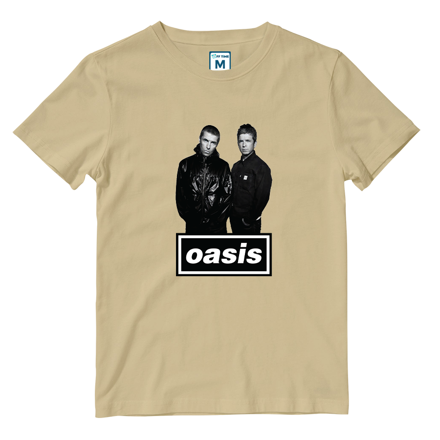 Cotton Shirt: Oasis Live 25 Band Photo