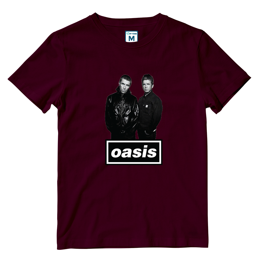Cotton Shirt: Oasis Live 25 Band Photo