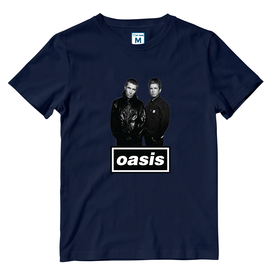 Cotton Shirt: Oasis Live 25 Band Photo