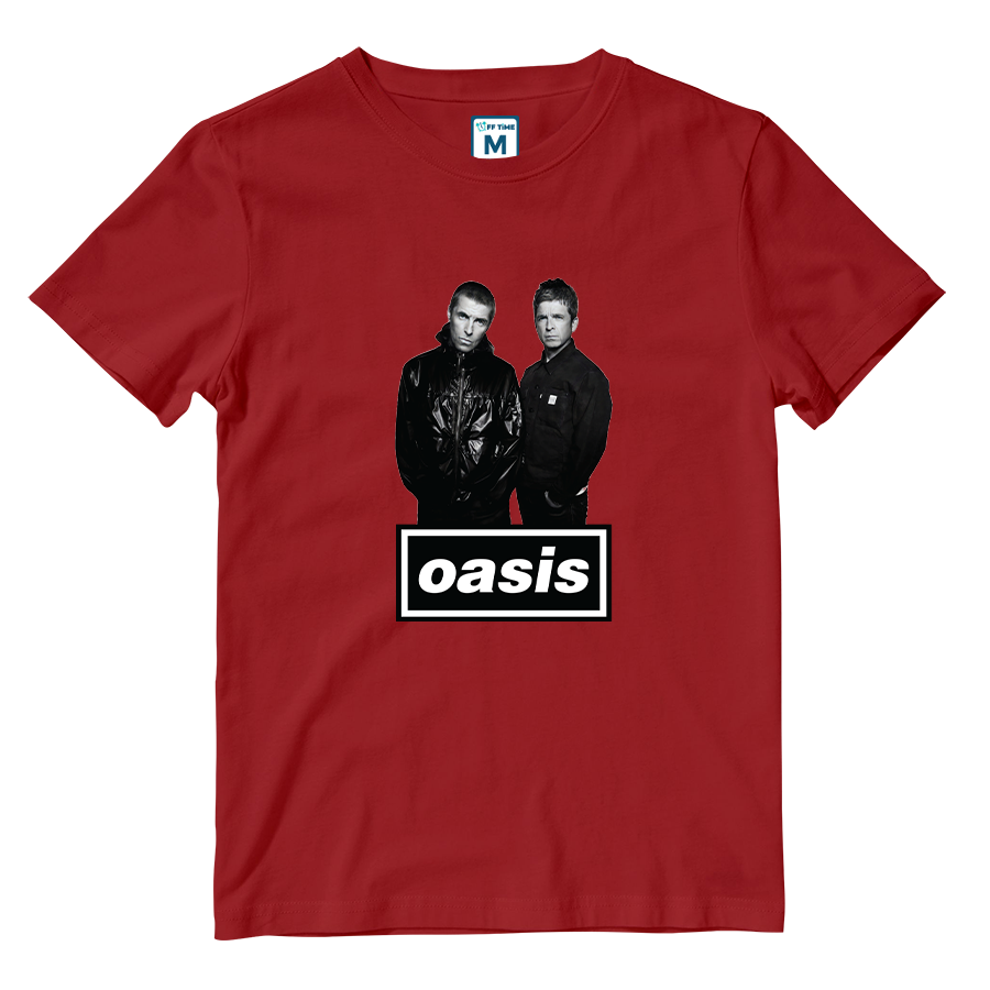 Cotton Shirt: Oasis Live 25 Band Photo