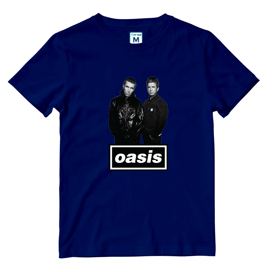 Cotton Shirt: Oasis Live 25 Band Photo