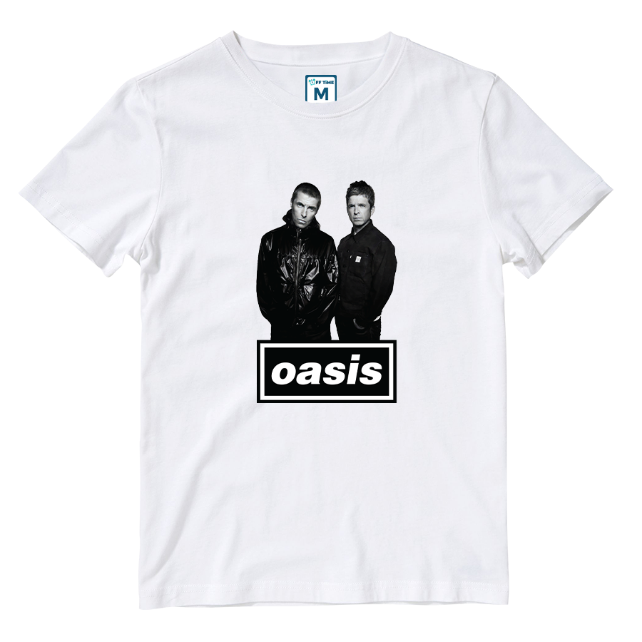 Cotton Shirt: Oasis Live 25 Band Photo
