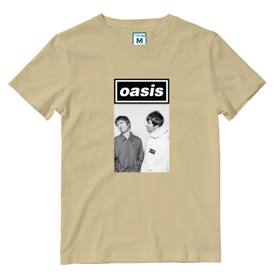 Cotton Shirt: Oasis Monochrome Photo