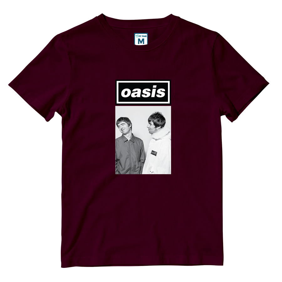 Cotton Shirt: Oasis Monochrome Photo