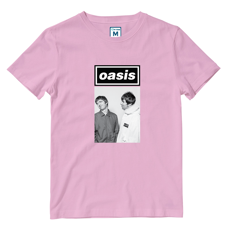 Cotton Shirt: Oasis Monochrome Photo