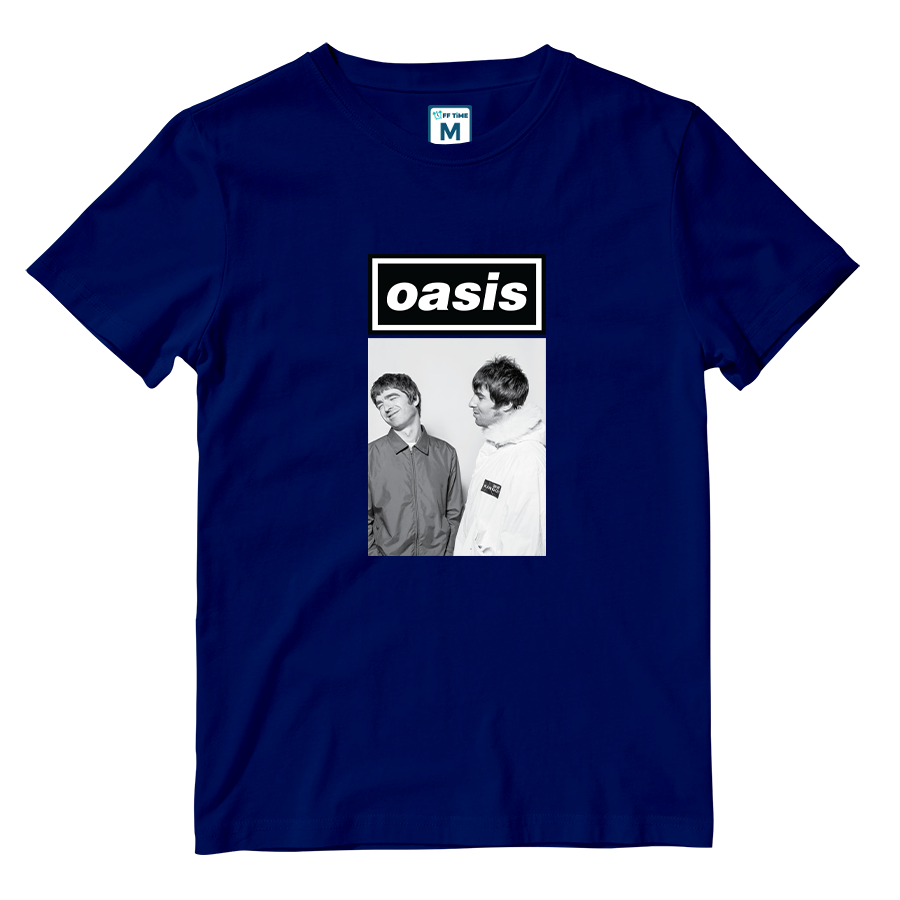 Cotton Shirt: Oasis Monochrome Photo
