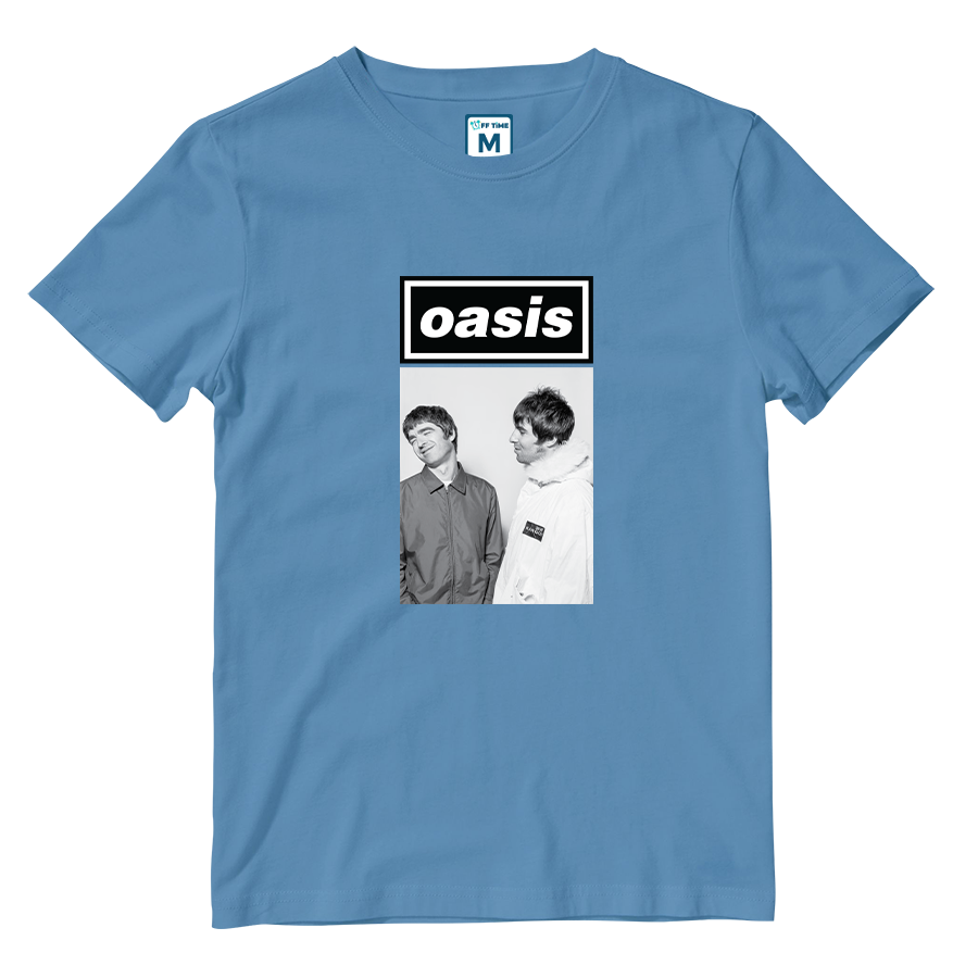 Cotton Shirt: Oasis Monochrome Photo