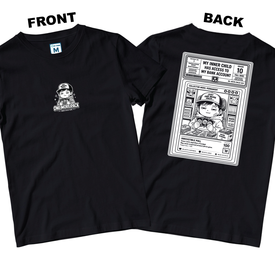 Cotton Shirt: One More Pack  (Front and Back)