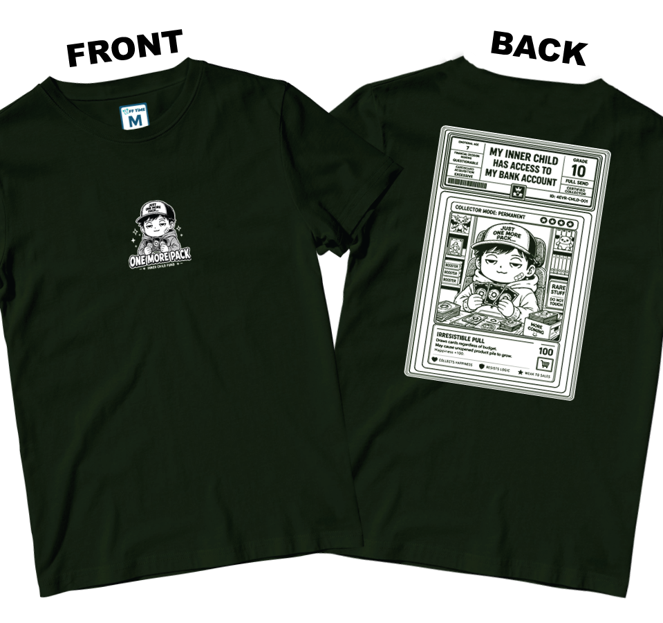Cotton Shirt: One More Pack  (Front and Back)