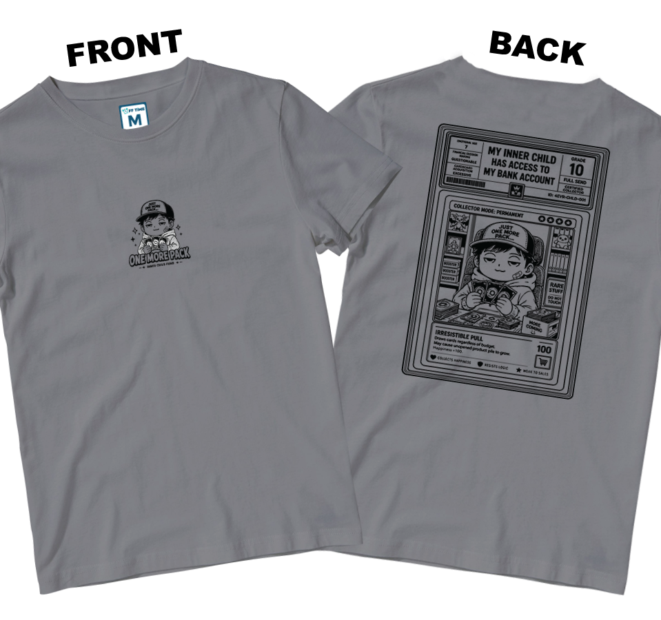 Cotton Shirt: One More Pack  (Front and Back)