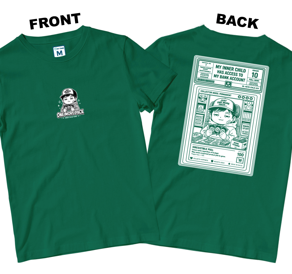 Cotton Shirt: One More Pack  (Front and Back)