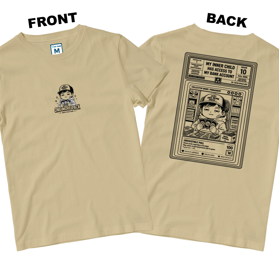 Cotton Shirt: One More Pack  (Front and Back)