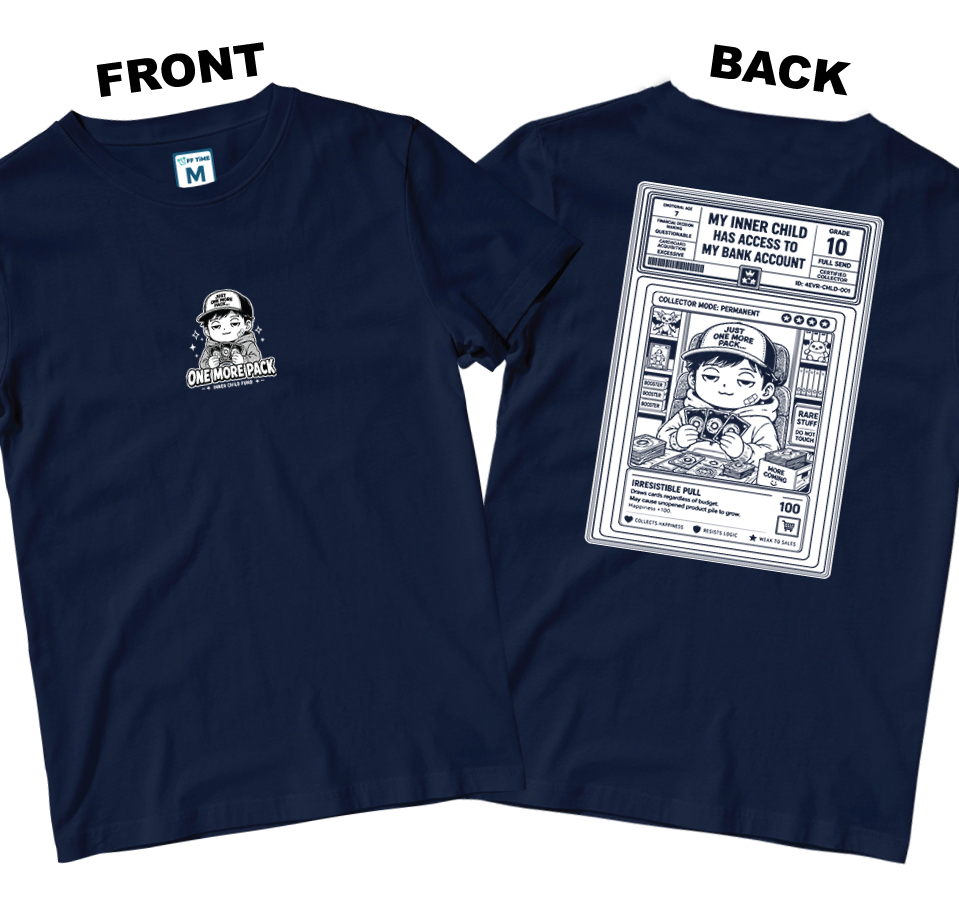 Cotton Shirt: One More Pack  (Front and Back)