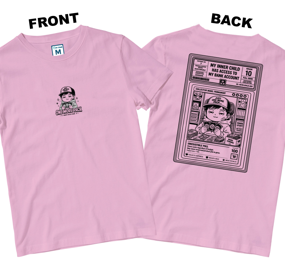 Cotton Shirt: One More Pack  (Front and Back)