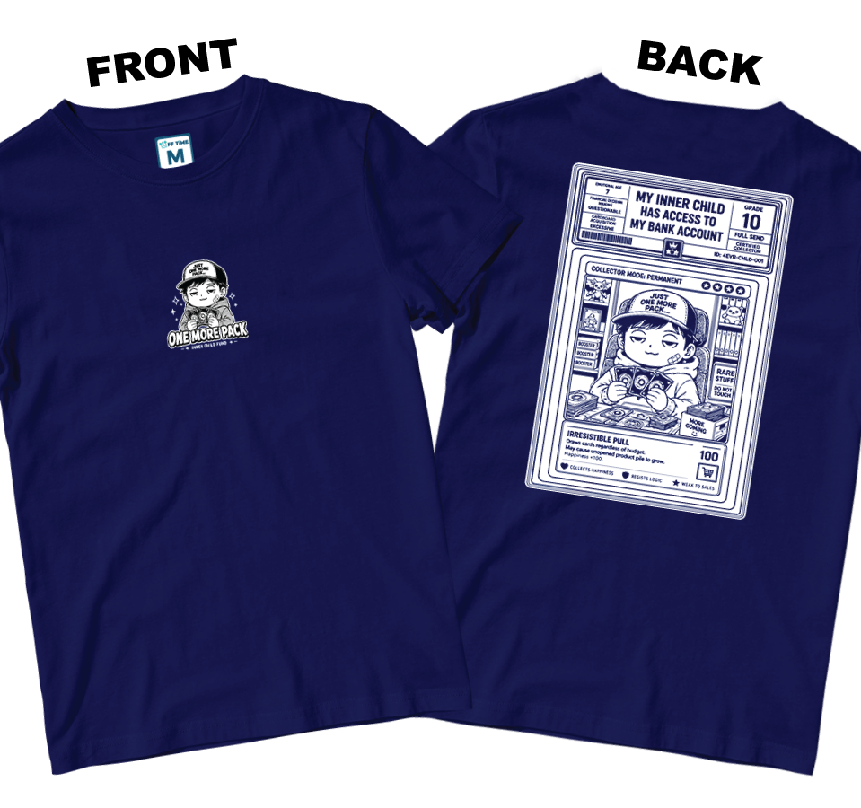 Cotton Shirt: One More Pack  (Front and Back)