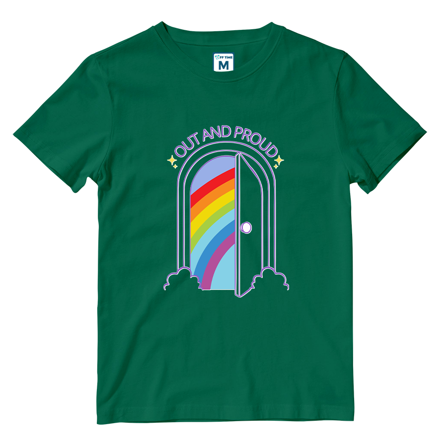 Cotton Shirt: Out and Proud