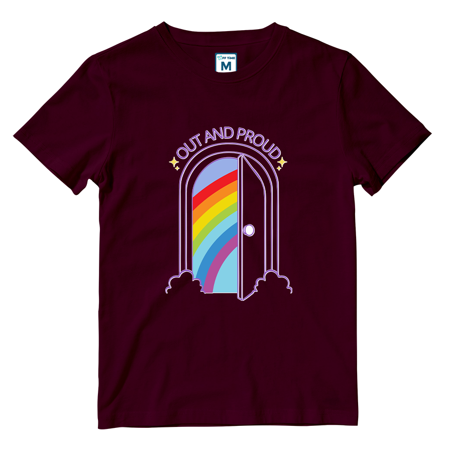Cotton Shirt: Out and Proud