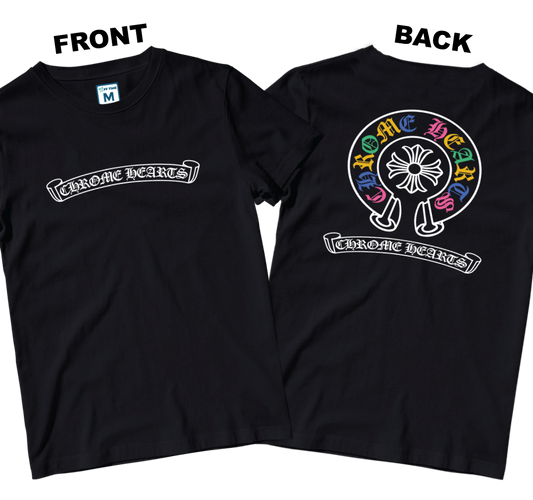 Cotton Shirt: Oval Cross (Front and Back)