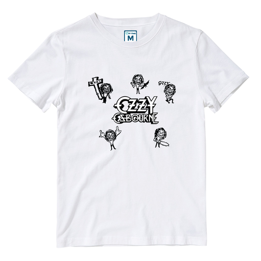 Cotton Shirt: Ozzy Osbourne Doodle