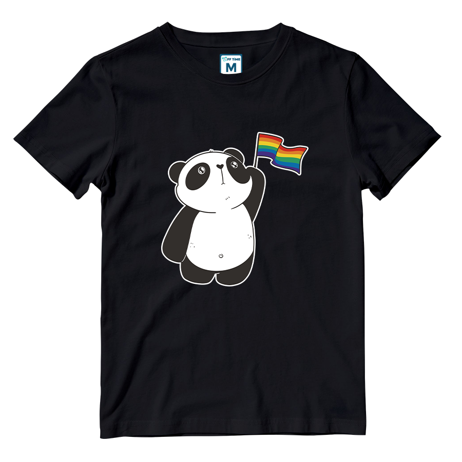 Cotton Shirt: Panda Pride