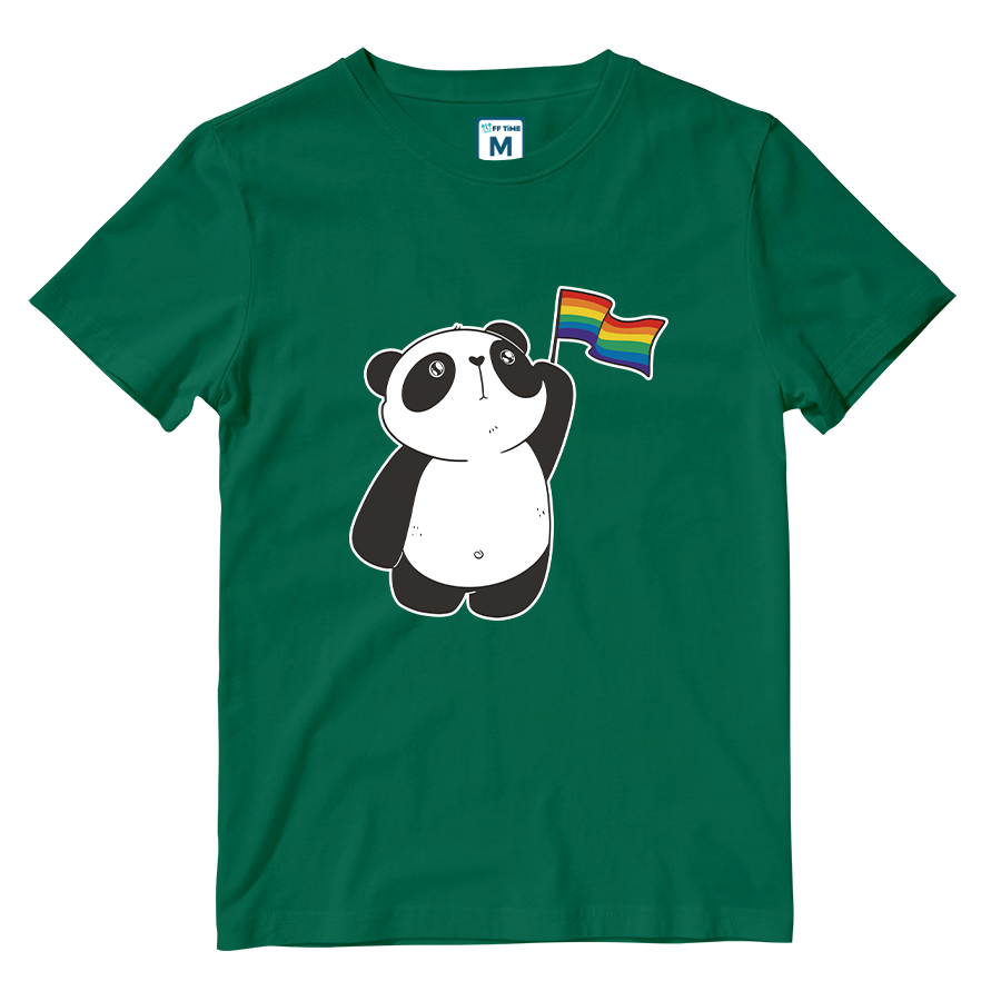 Cotton Shirt: Panda Pride