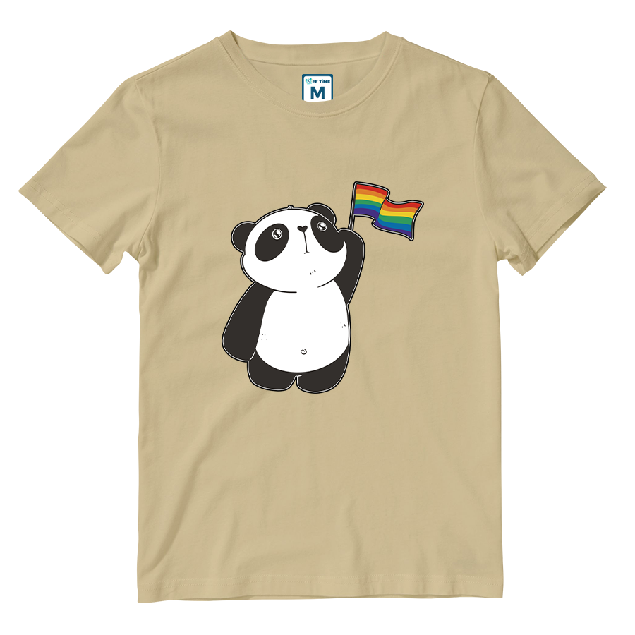 Cotton Shirt: Panda Pride