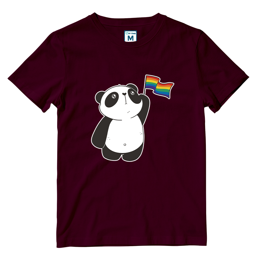 Cotton Shirt: Panda Pride