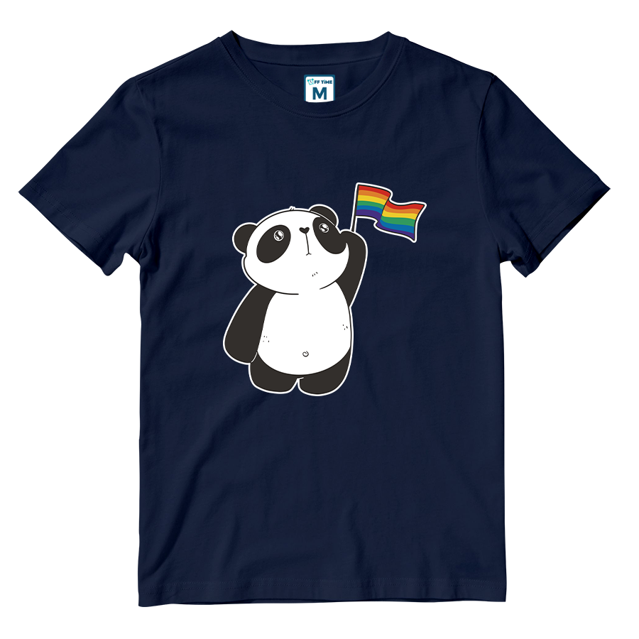 Cotton Shirt: Panda Pride