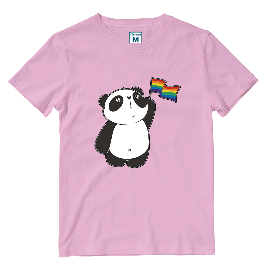 Cotton Shirt: Panda Pride