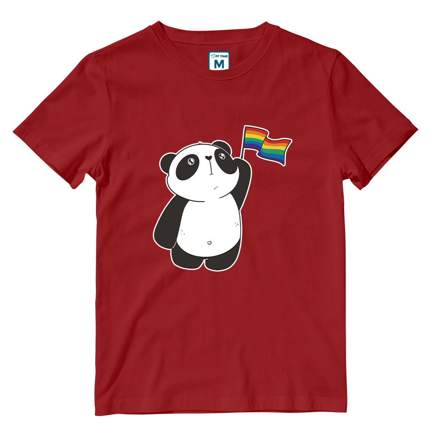 Cotton Shirt: Panda Pride