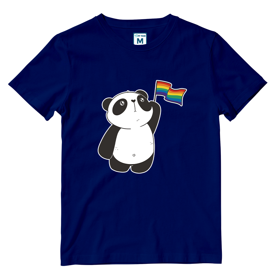 Cotton Shirt: Panda Pride