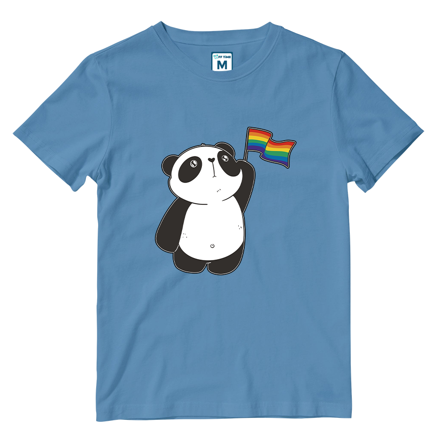Cotton Shirt: Panda Pride